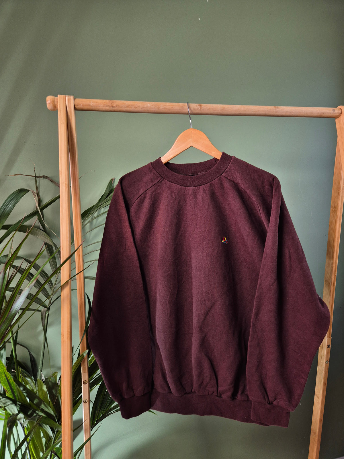 United Colors of Benetton Sweater Heren | Bruin | Maat M
