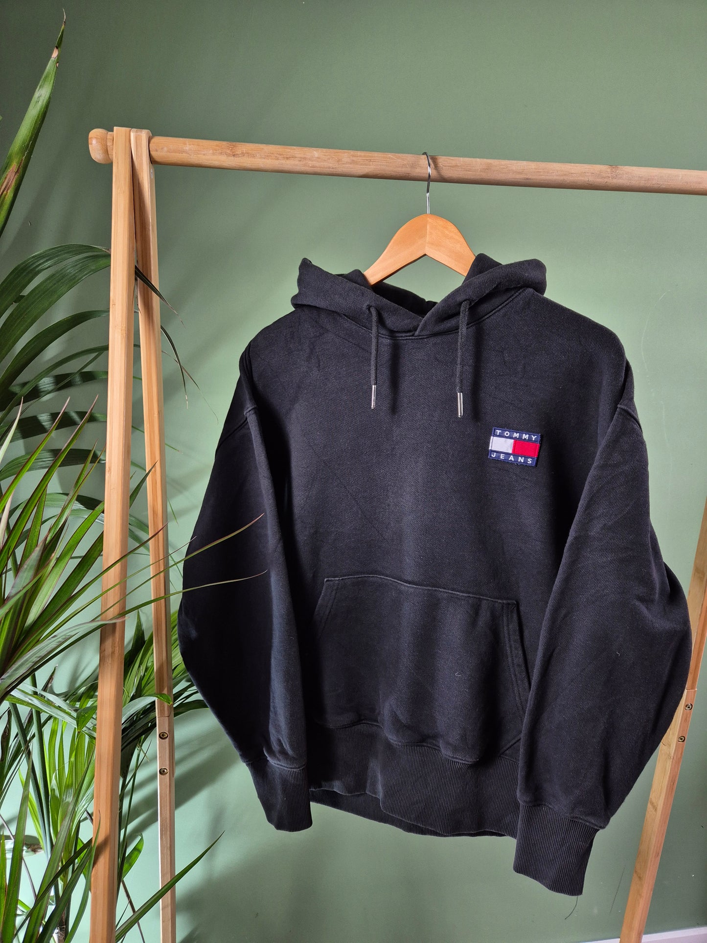 Tommy Hilfiger Heavy Weight Hoodie Dames | Zwart | S