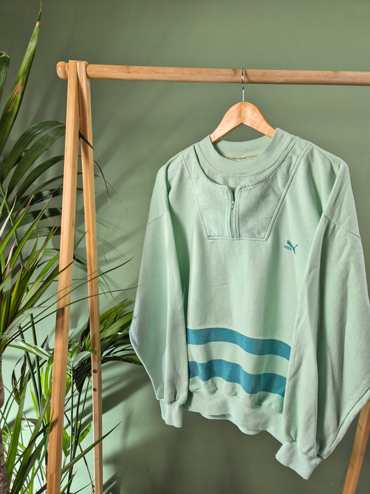 Puma 80s Sweater Dames | Groen | M