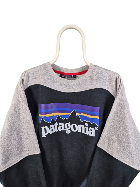 Patagonia logo rework sweater maat L