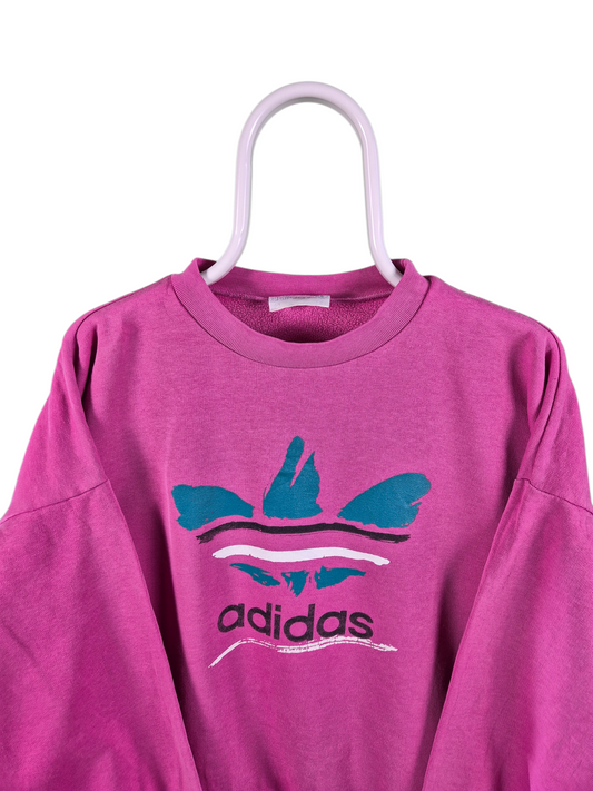 Adidas 80s logo sweater maat S