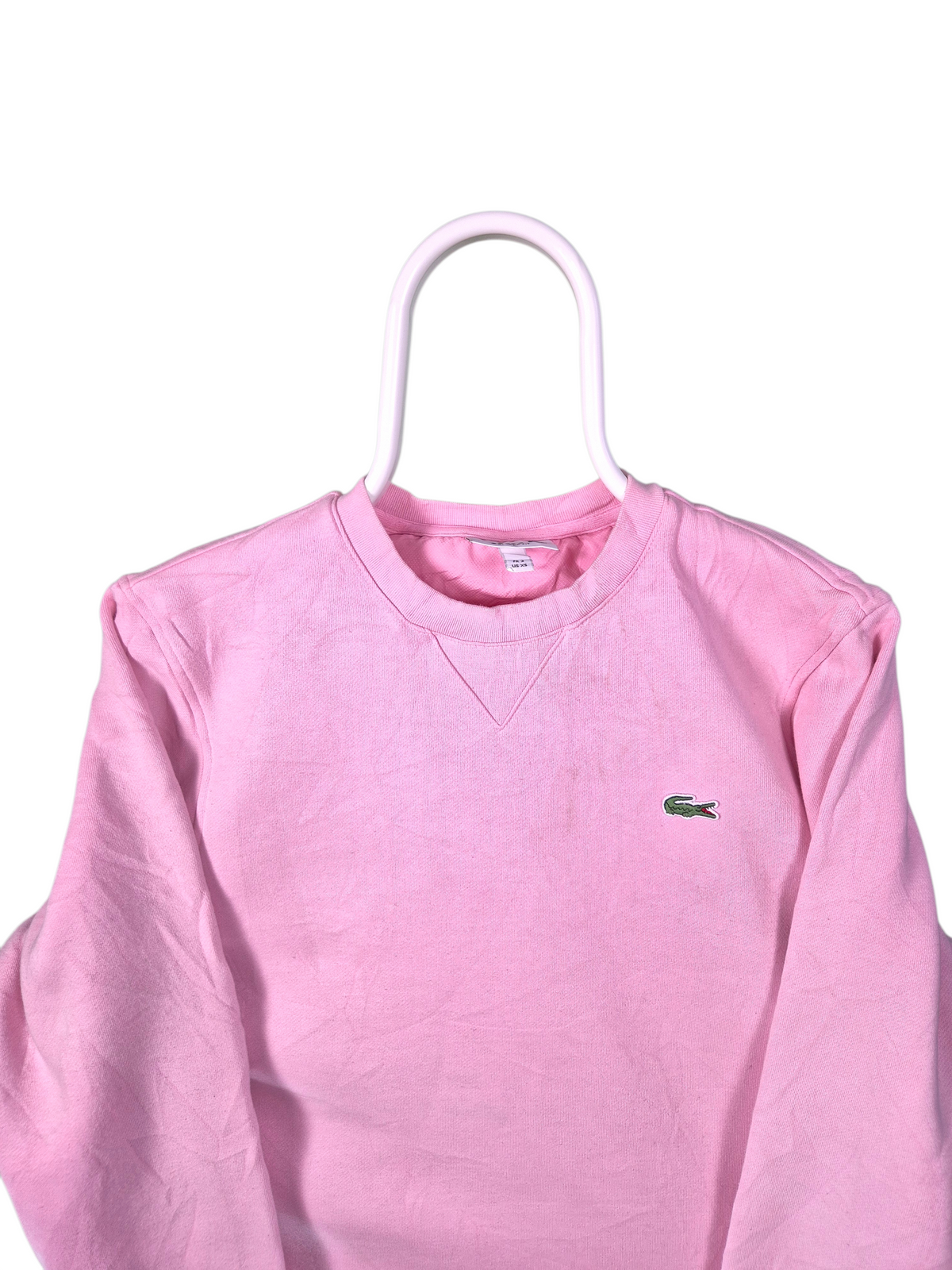 Lacoste Chest Logo Sweater Dames | Roze | Maat XS