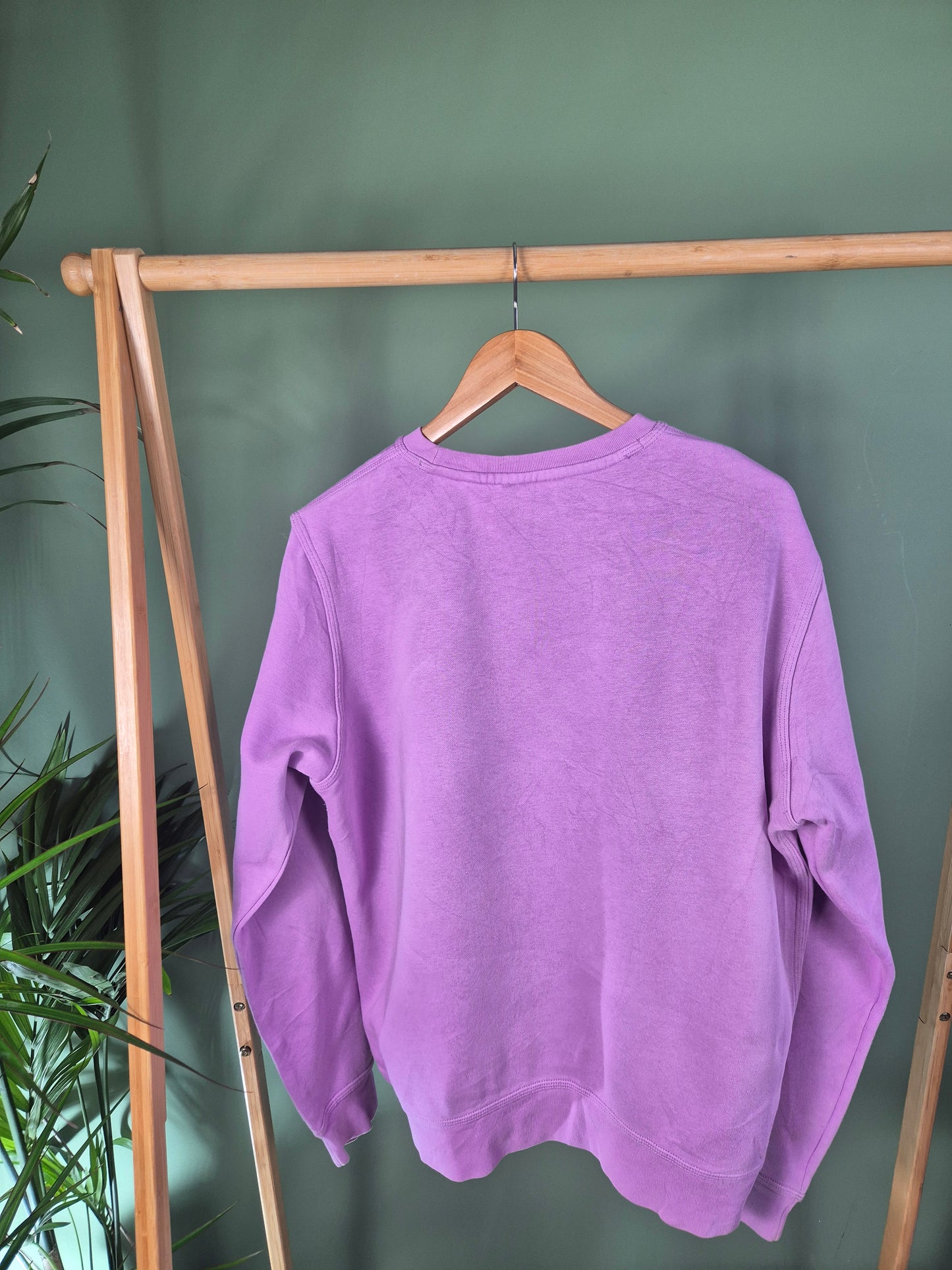 Nike chest swoosh sweater maat L