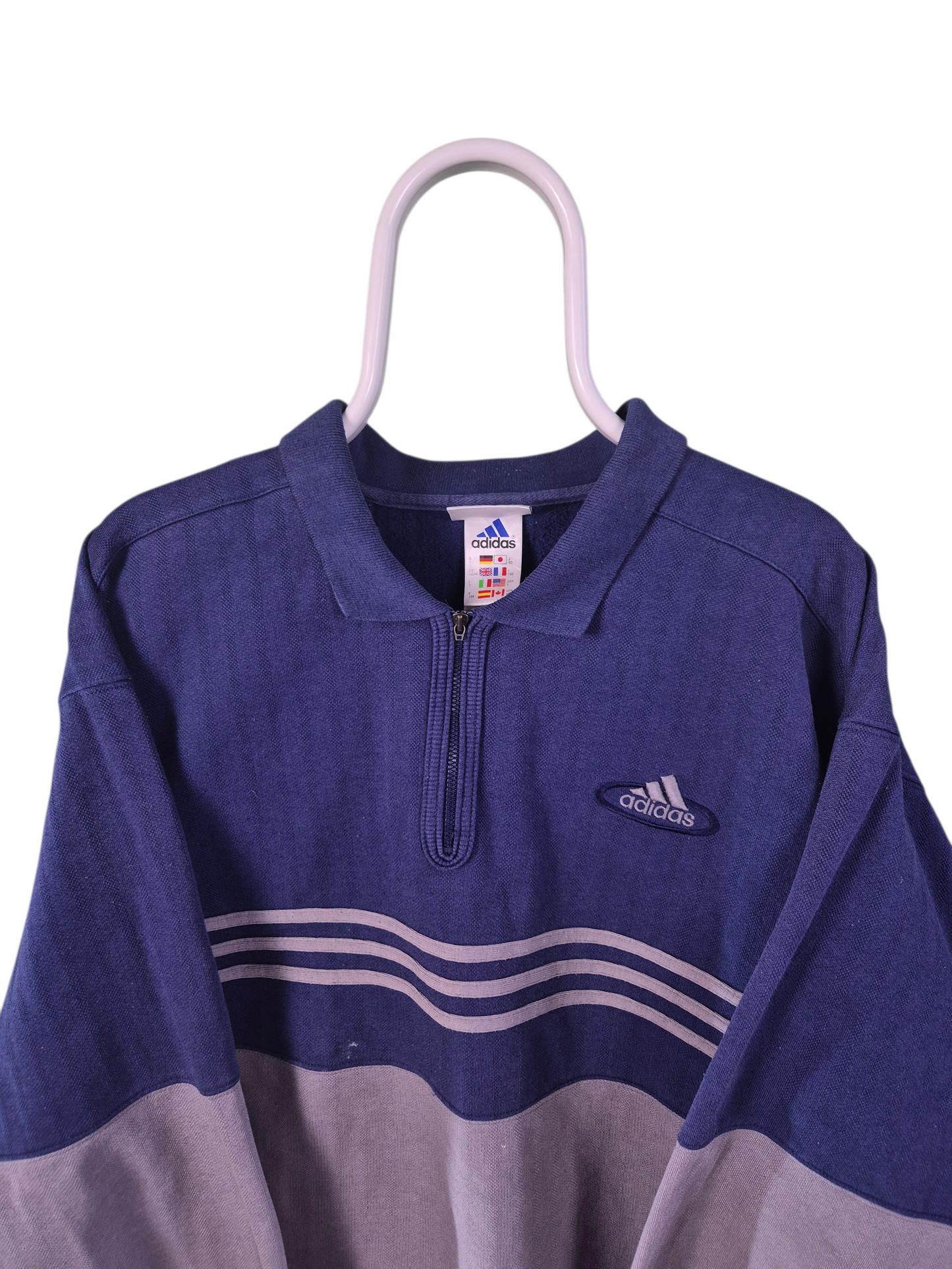 Adidas 90s polo sweater maat L