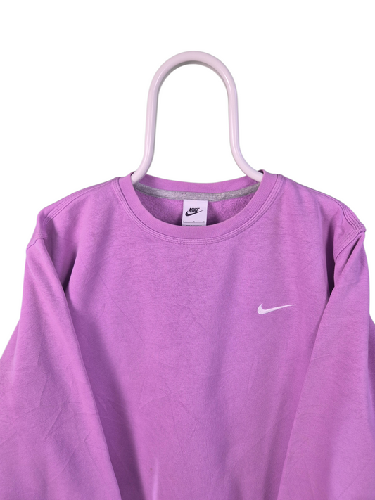 Nike chest swoosh sweater maat L