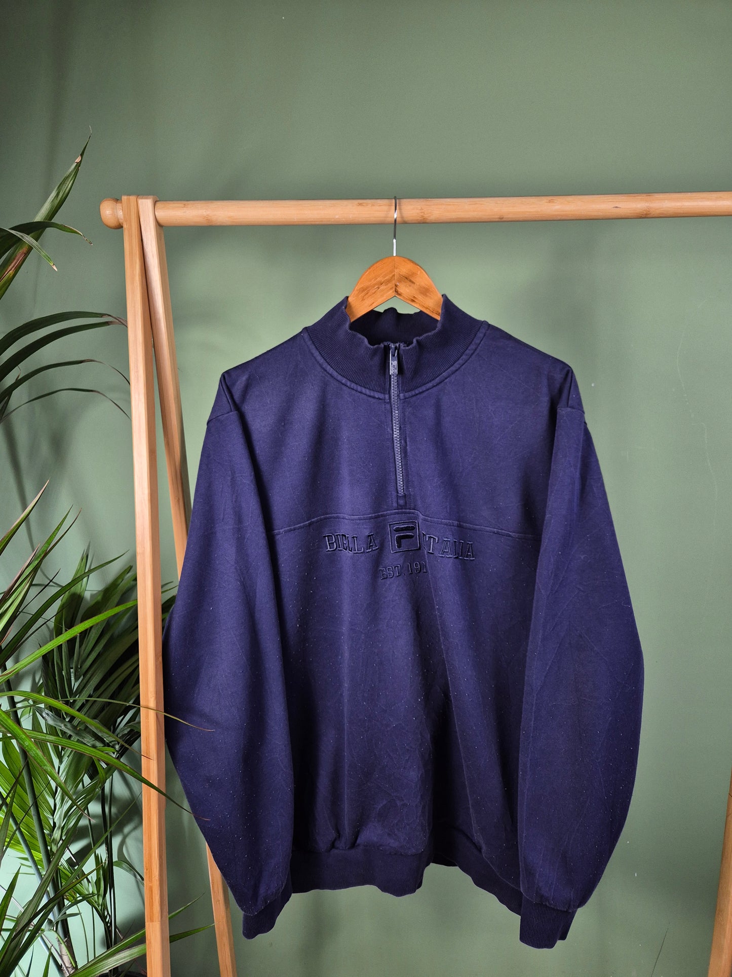 FILA quarter zip sweater maat XXL