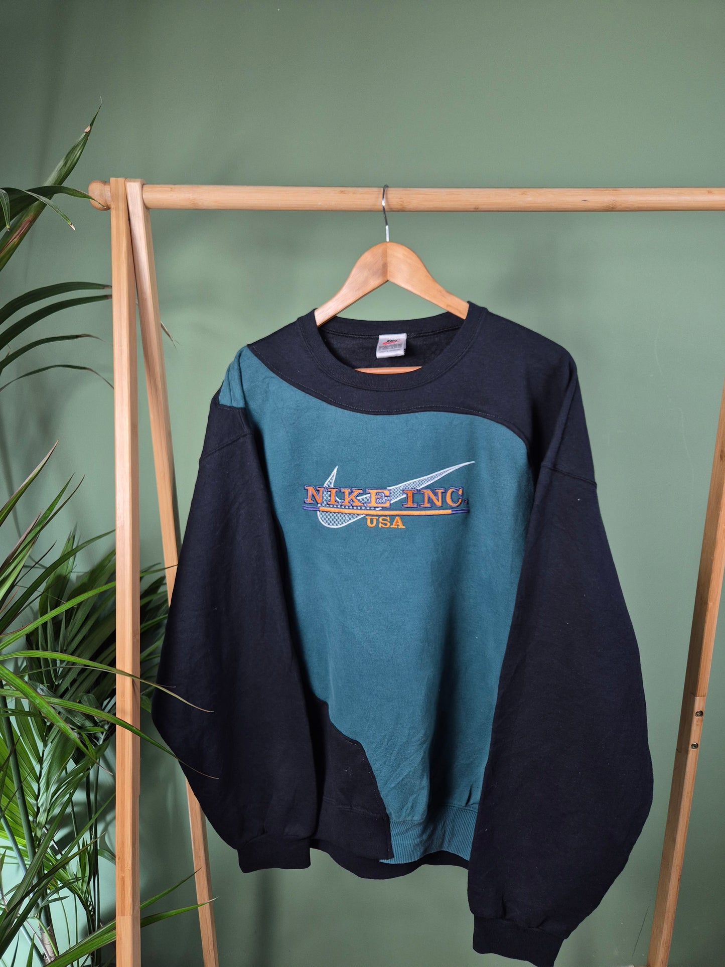 Nike USA 90s reworked sweater maat XL