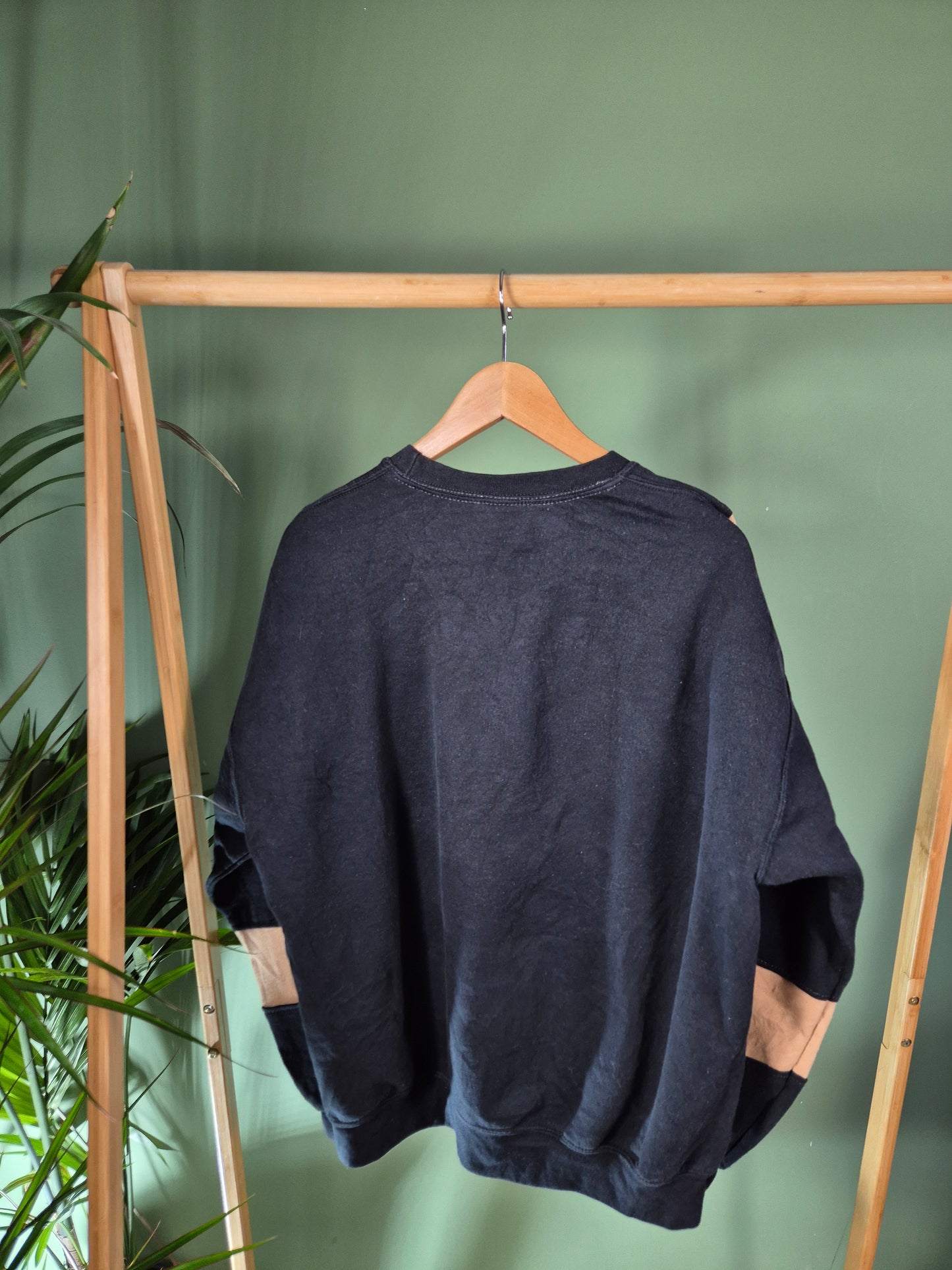 Carhartt Big Logo Rework Sweater Heren | Zwart | L