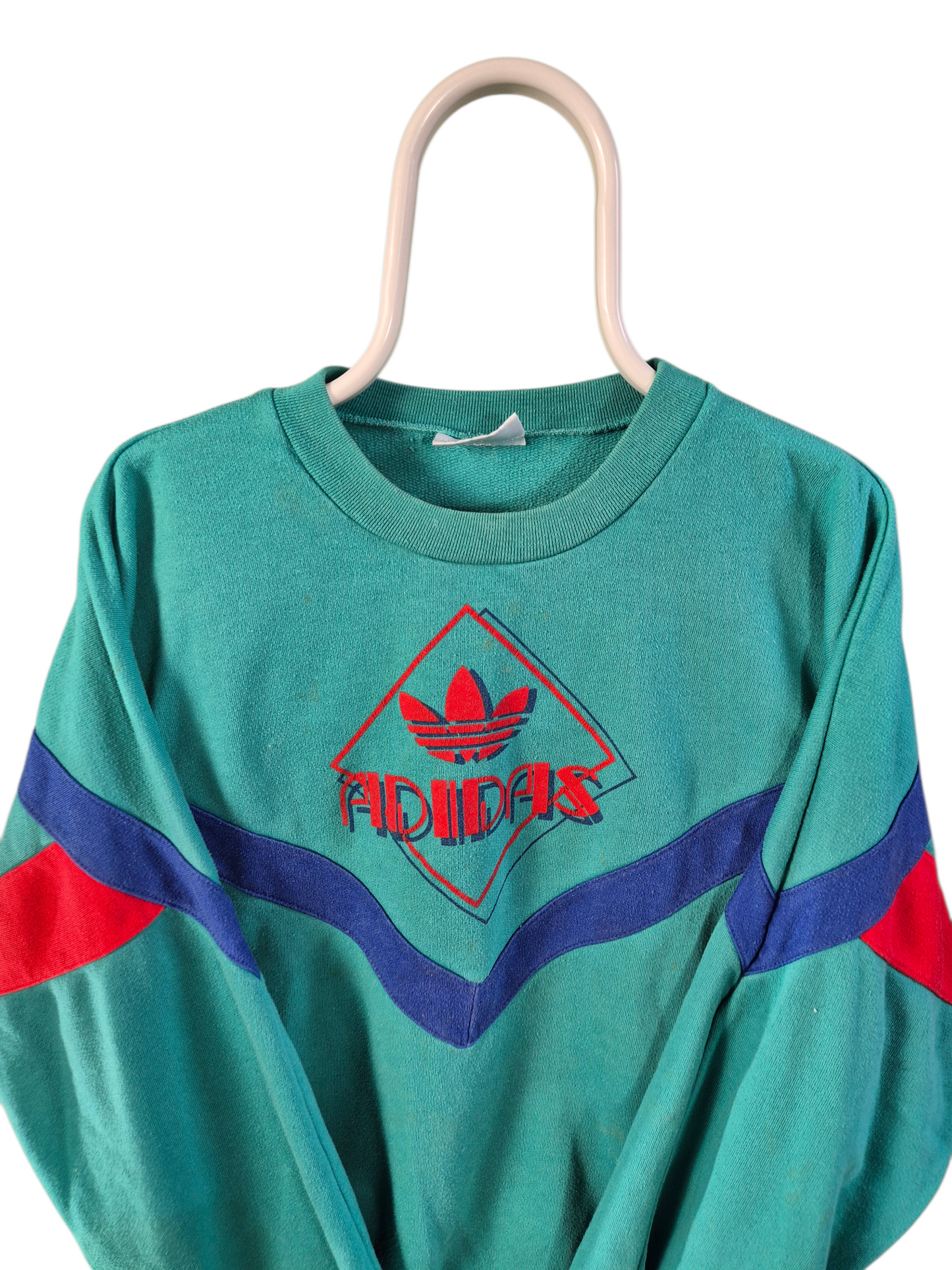 Adidas 80s RARE sweater maat L