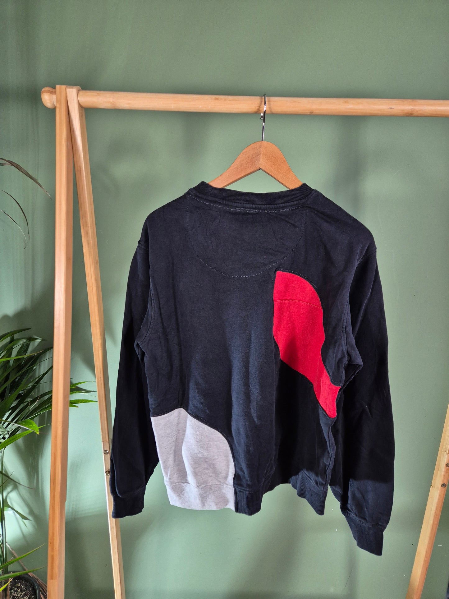 Nike Chest Swoosh Rework Sweater Dames | Zwart | S