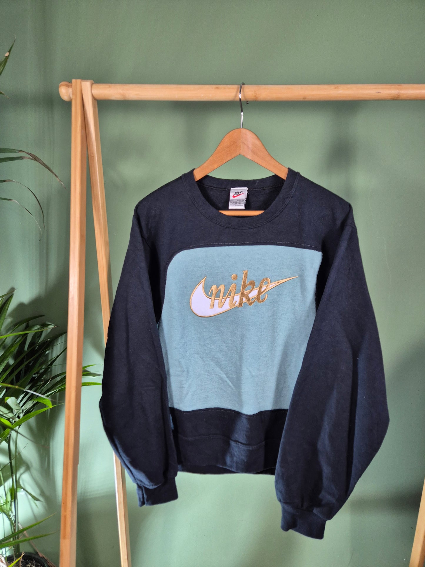 Nike 90s Rework Sweater Dames | Zwart | S