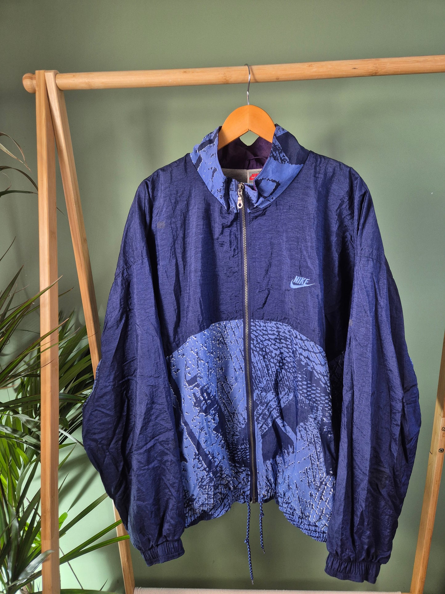 Nike 90s Track Jacket Heren | Blauw | XXL