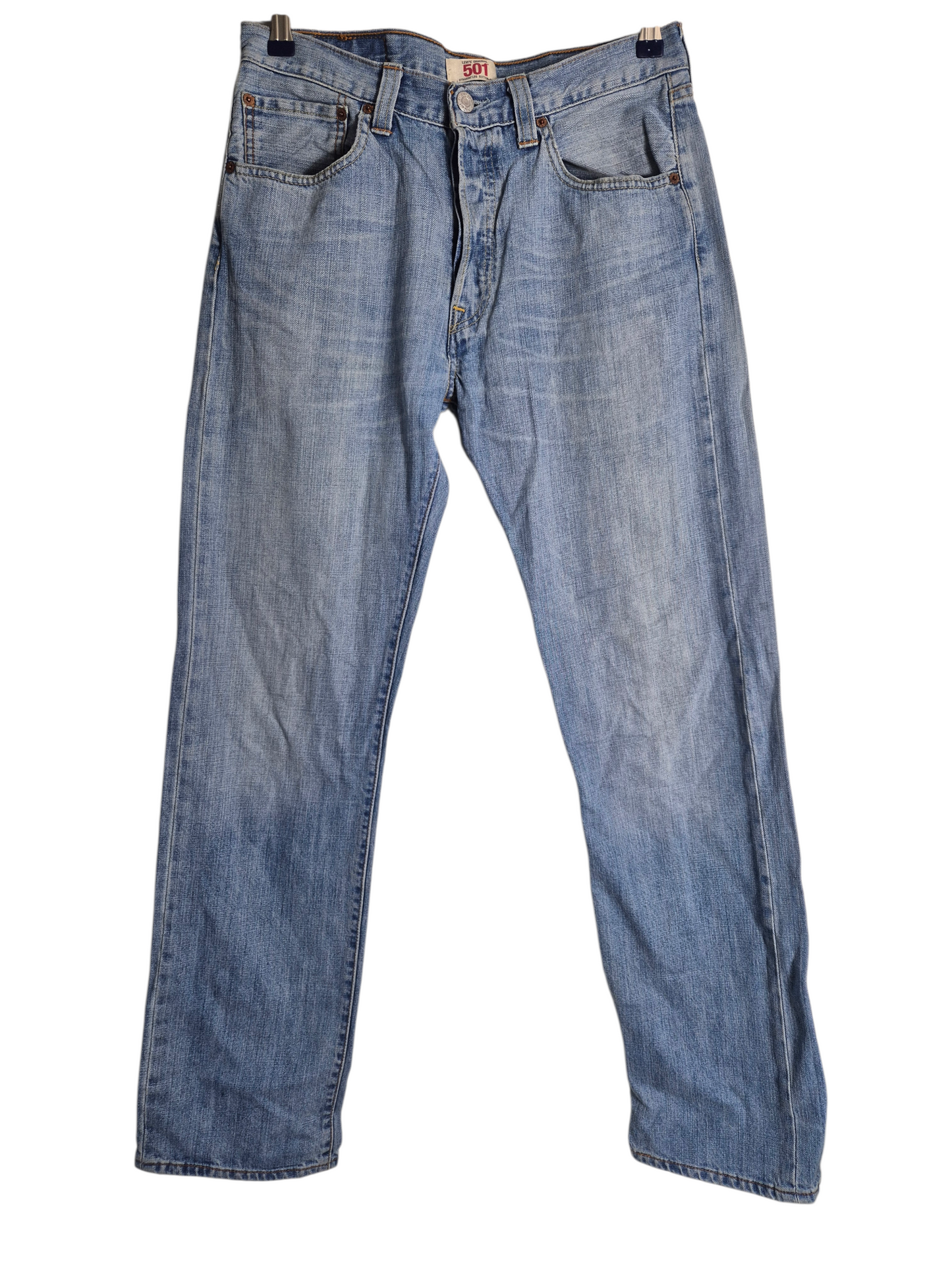 Levi's 501 Straight Jeans Heren | Blauw | W32 L34