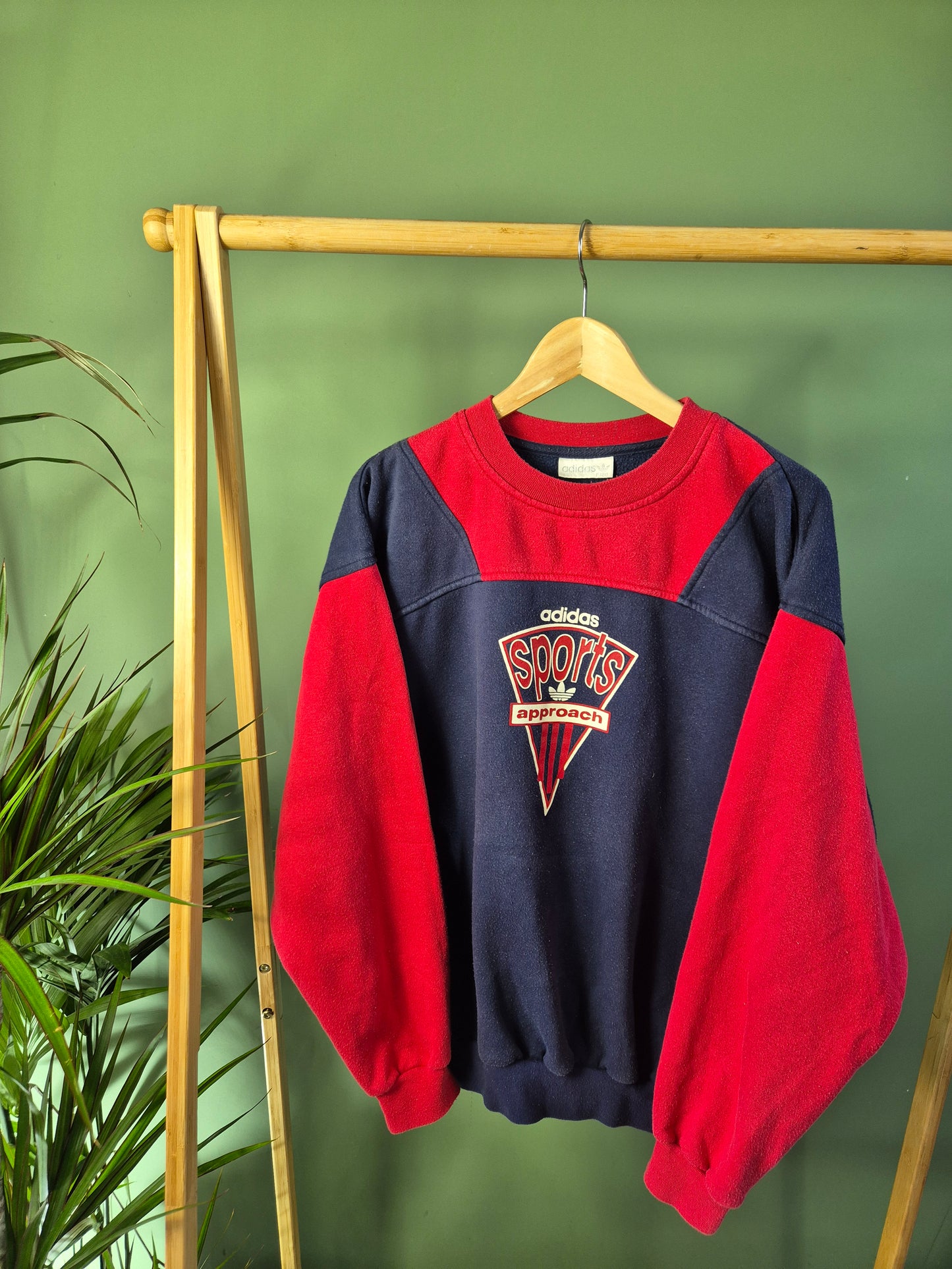 Adidas 80s RARE sweater maat M