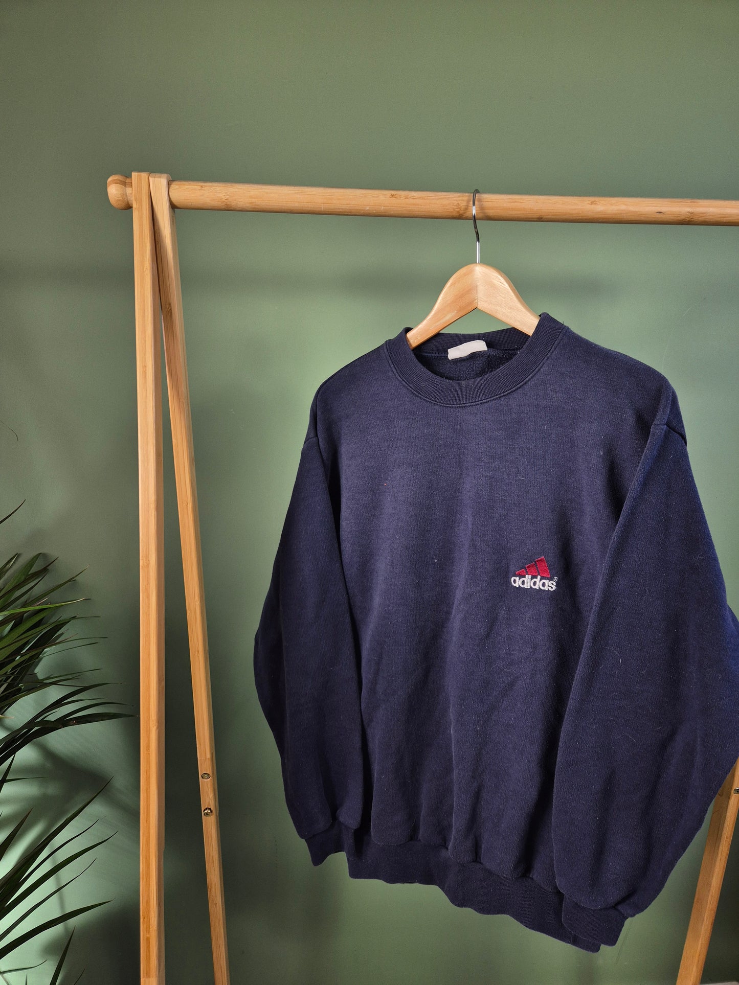 Adidas 80s Sweater Heren | Marineblauw | L