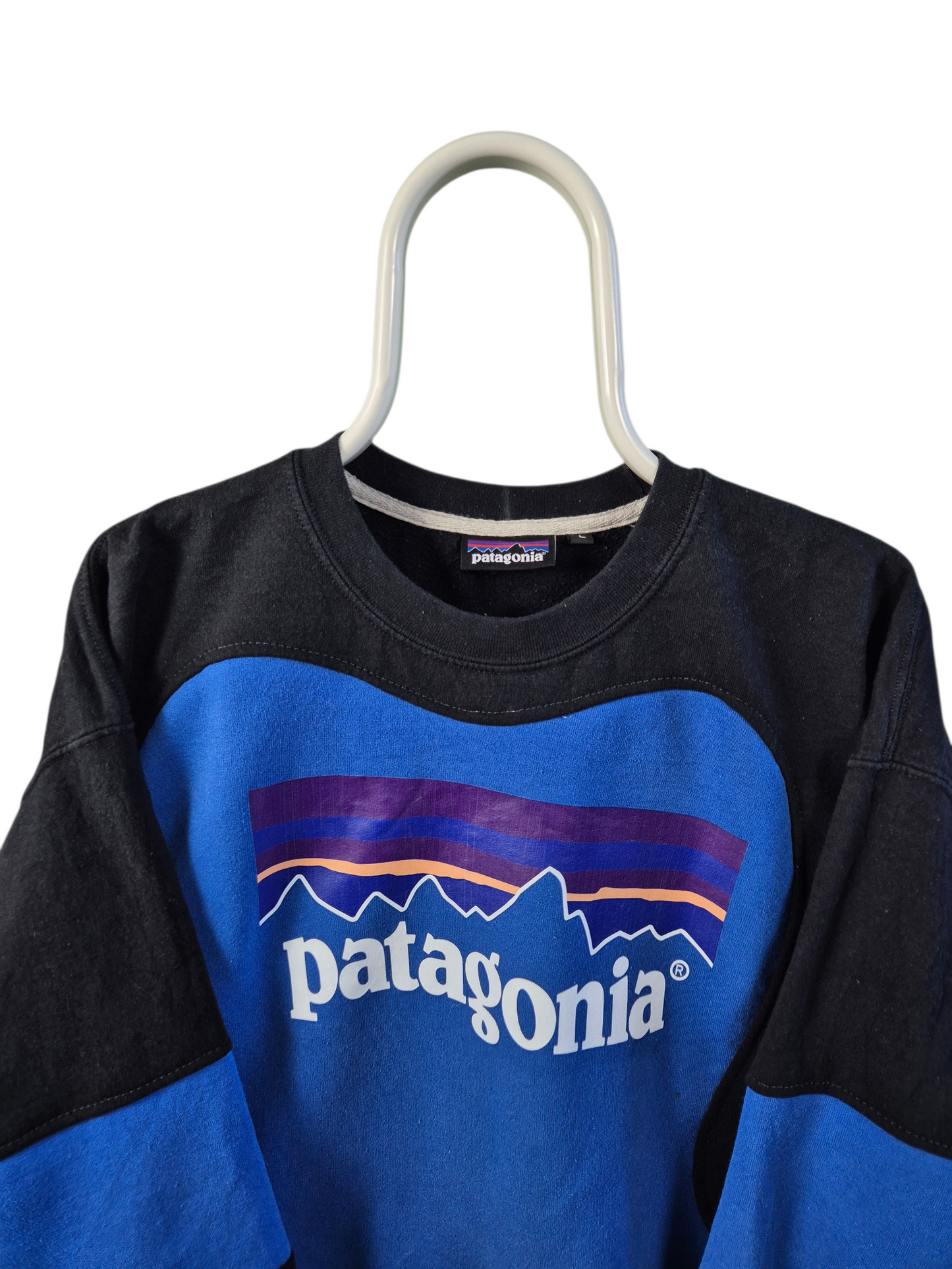 Patagonia logo rework sweater maat L