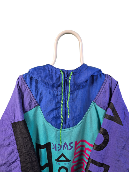Adidas 80s RARE hoodie maat L