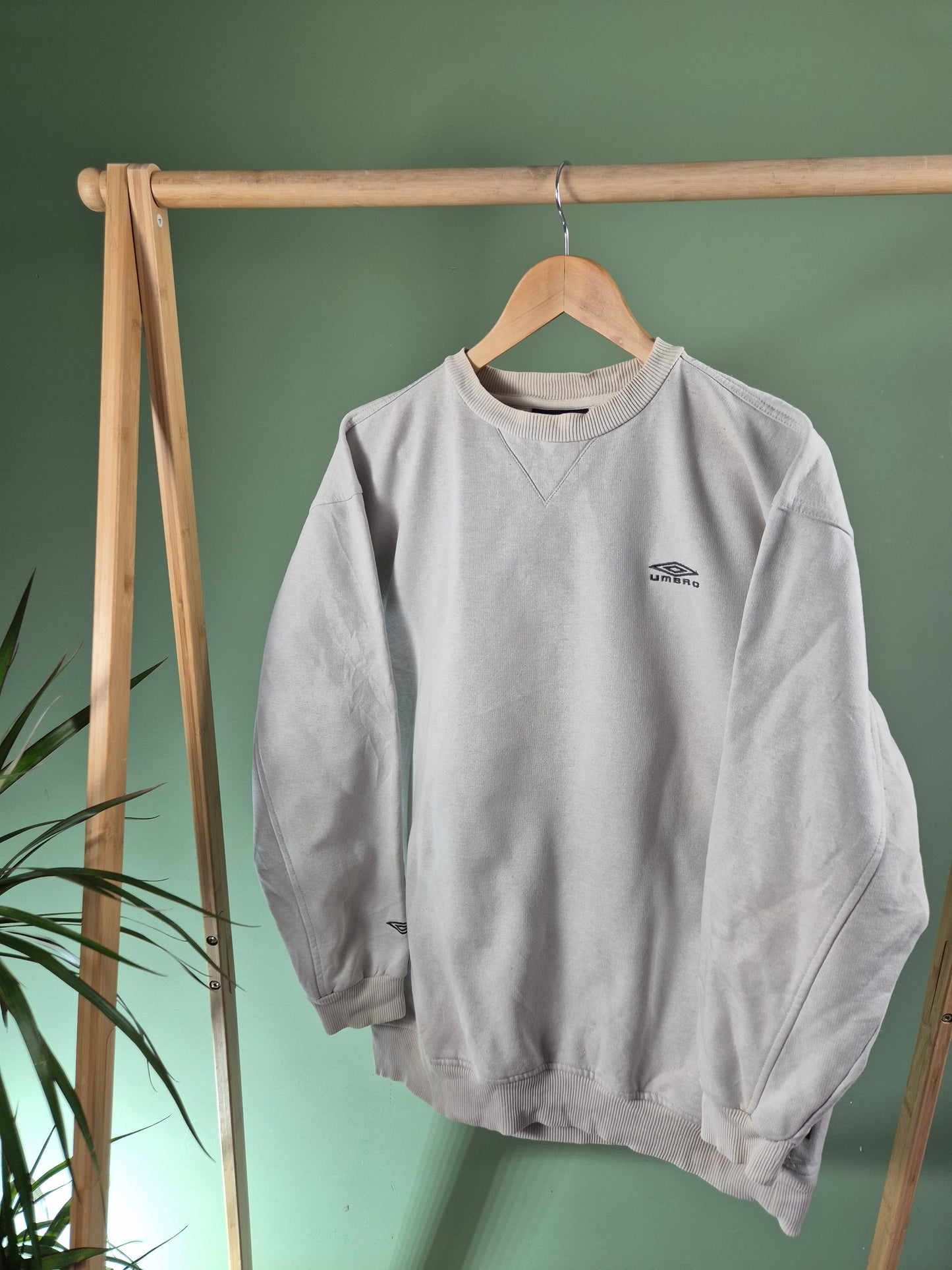 Umbro Sweater Heren | Creme | Maat L