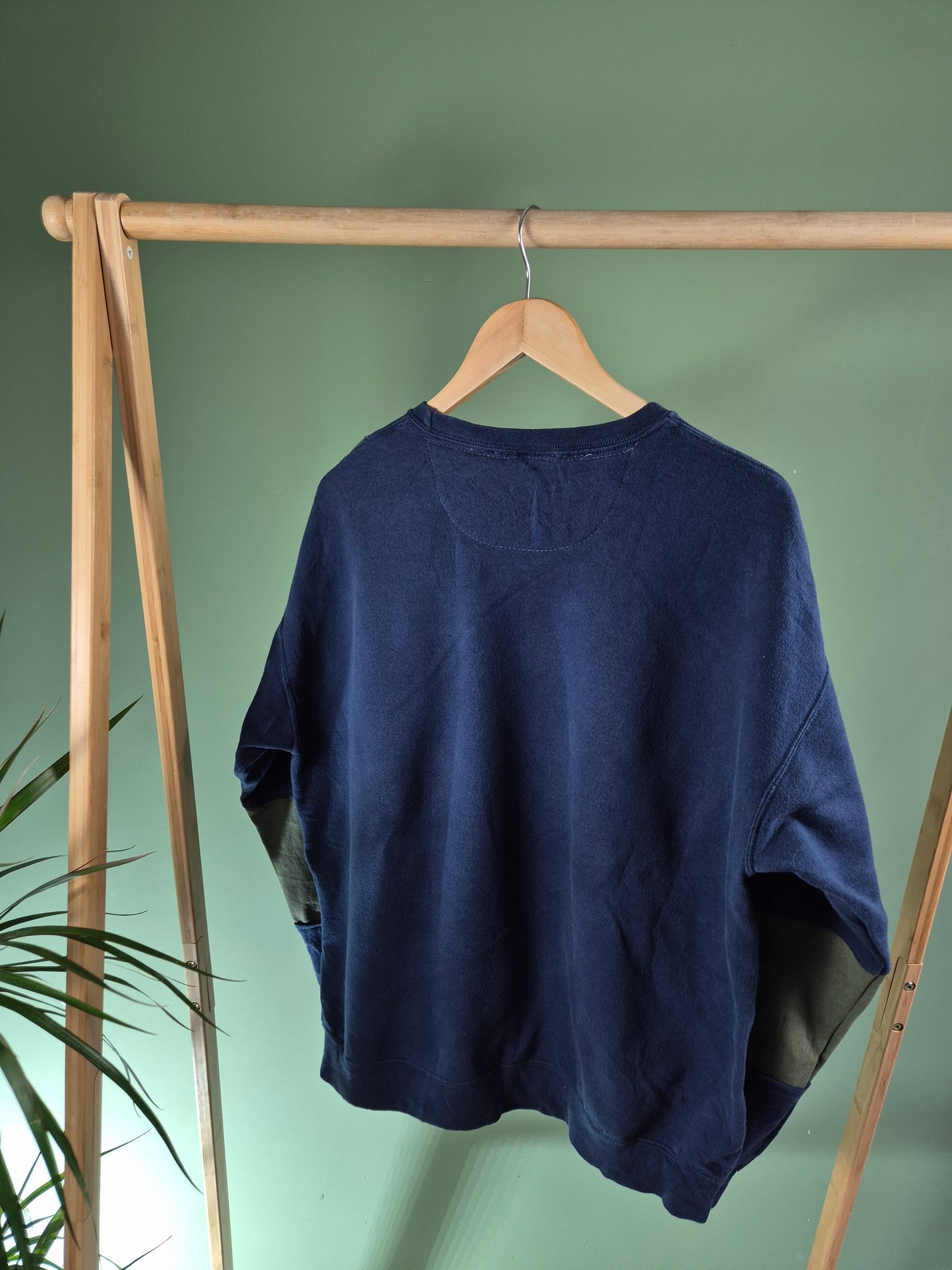 Patagonia Logo Rework Sweater Heren | Marineblauw | L