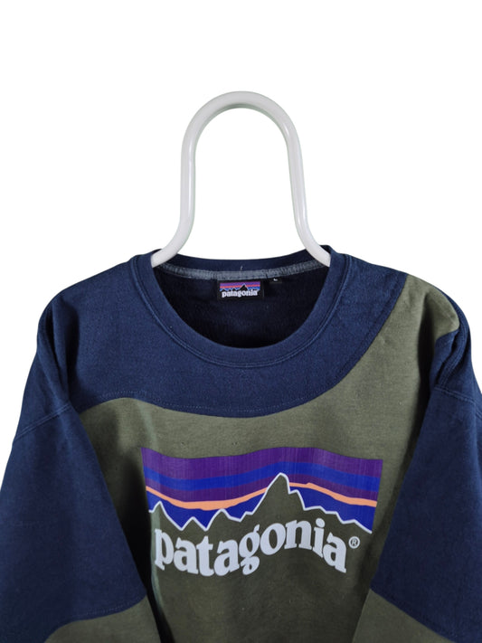 Patagonia logo rework sweater maat L