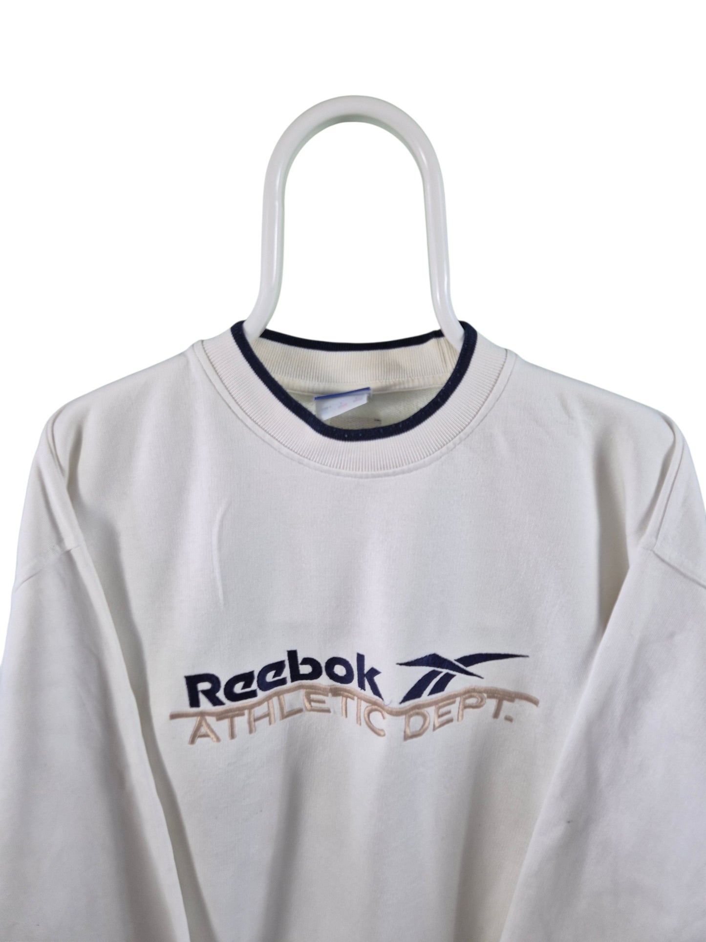 Reebok Sweater Heren | Wit | Maat XL