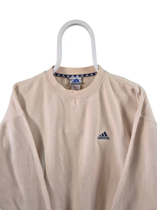 Adidas 90s chest logo sweater maat M