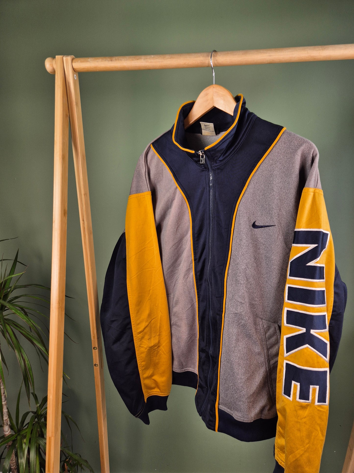 Nike 90s Track Jacket Heren | Grijs | Maat L