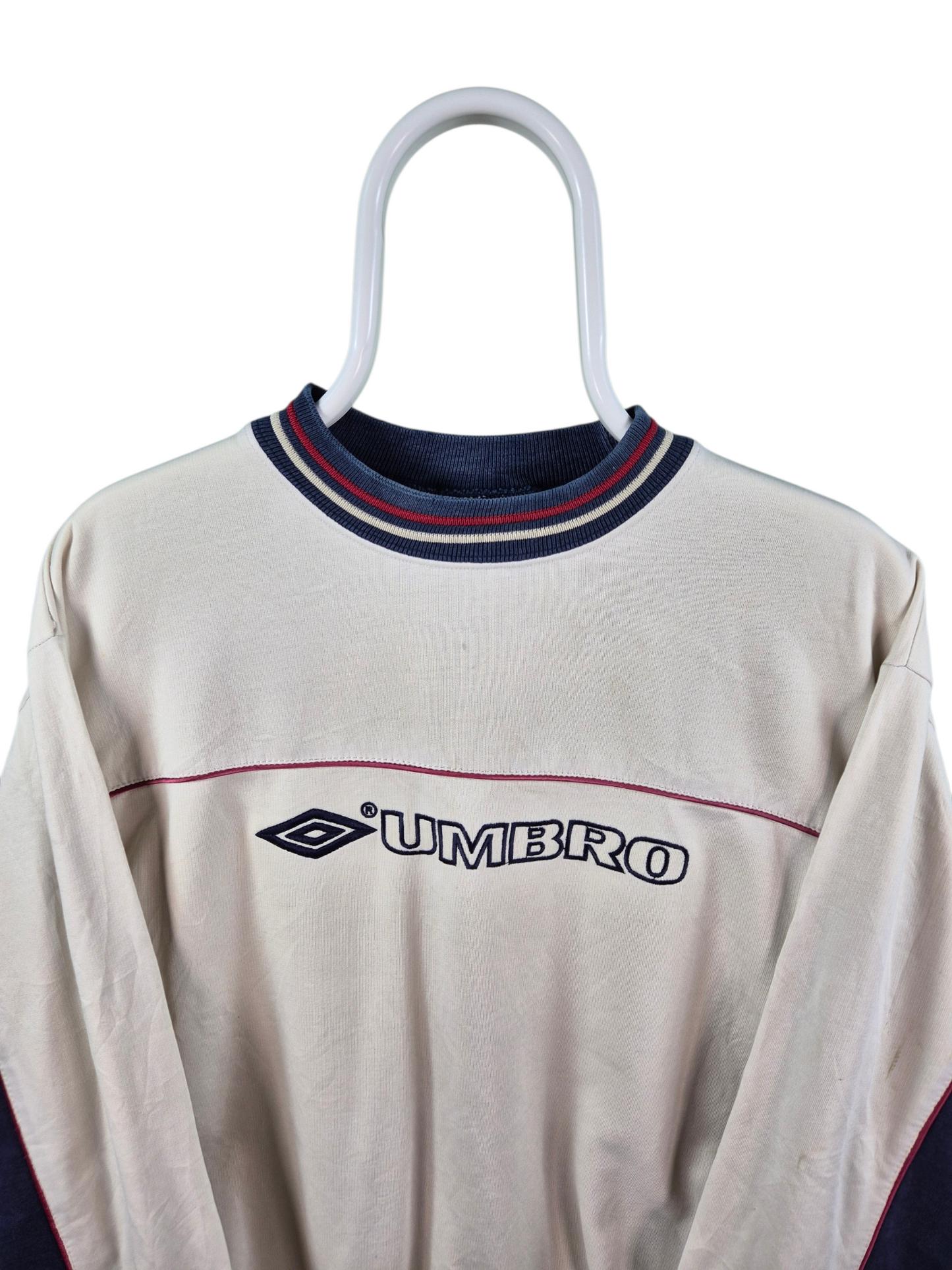 Umbro Sweater Heren | Crèmewit | Maat M