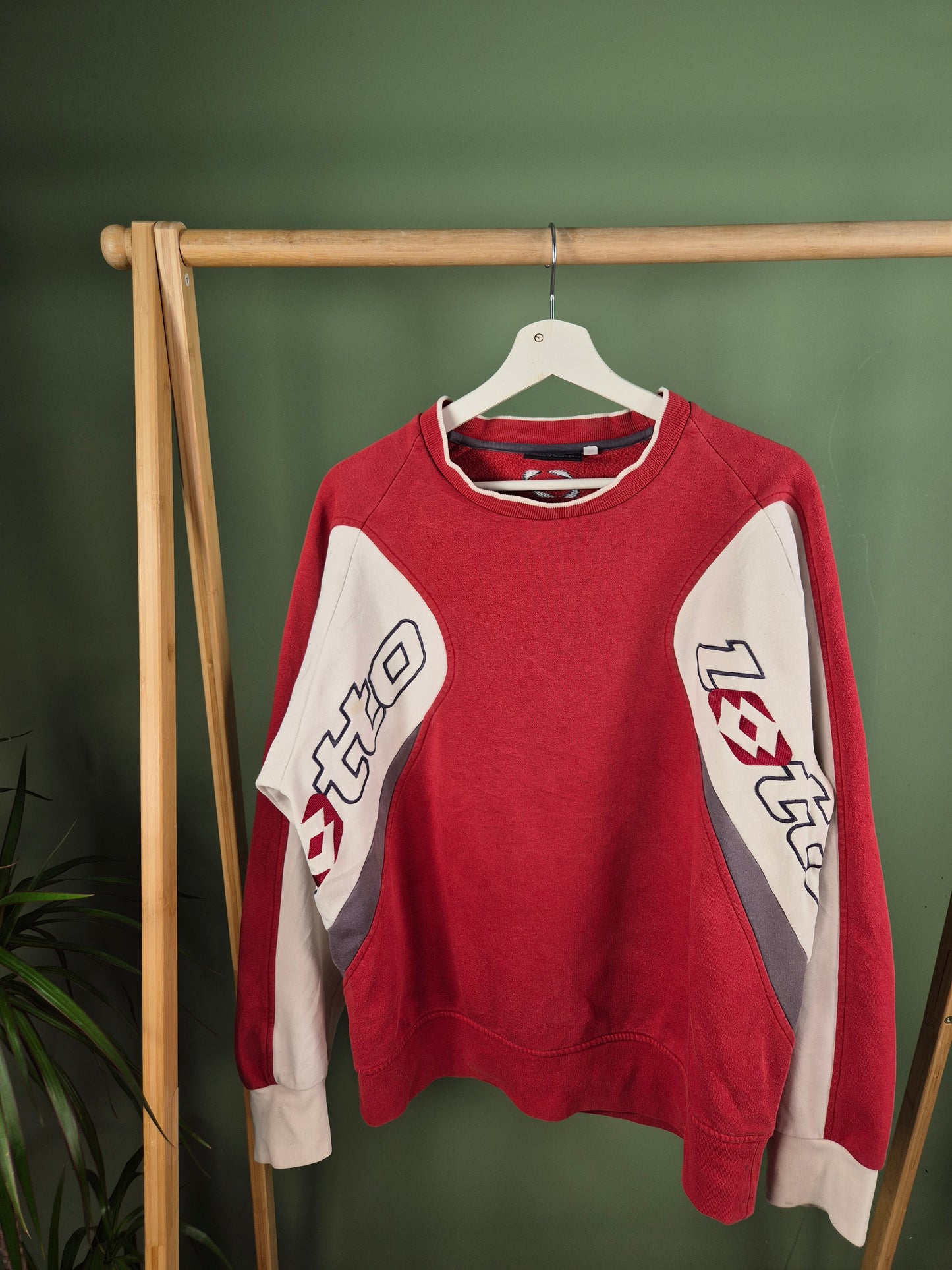Lotto Sweater Heren | Rood | Maat M