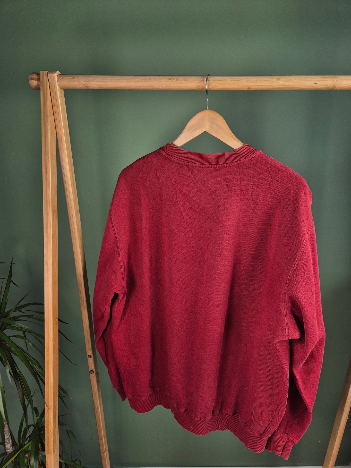 Adidas 90s sweatshirt L rood heren