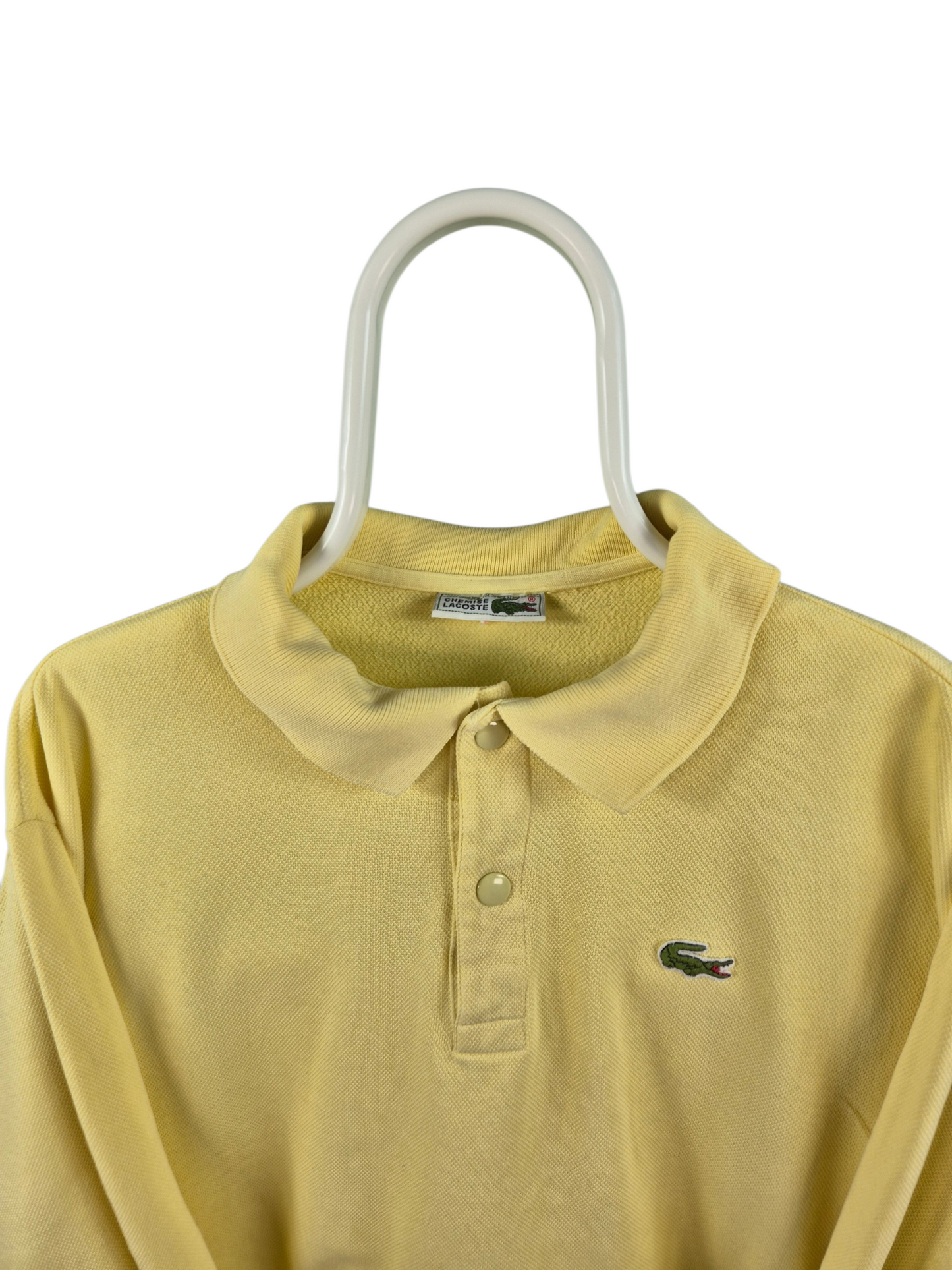 Lacoste Chest Logo Polo Dames | Geel | Maat M