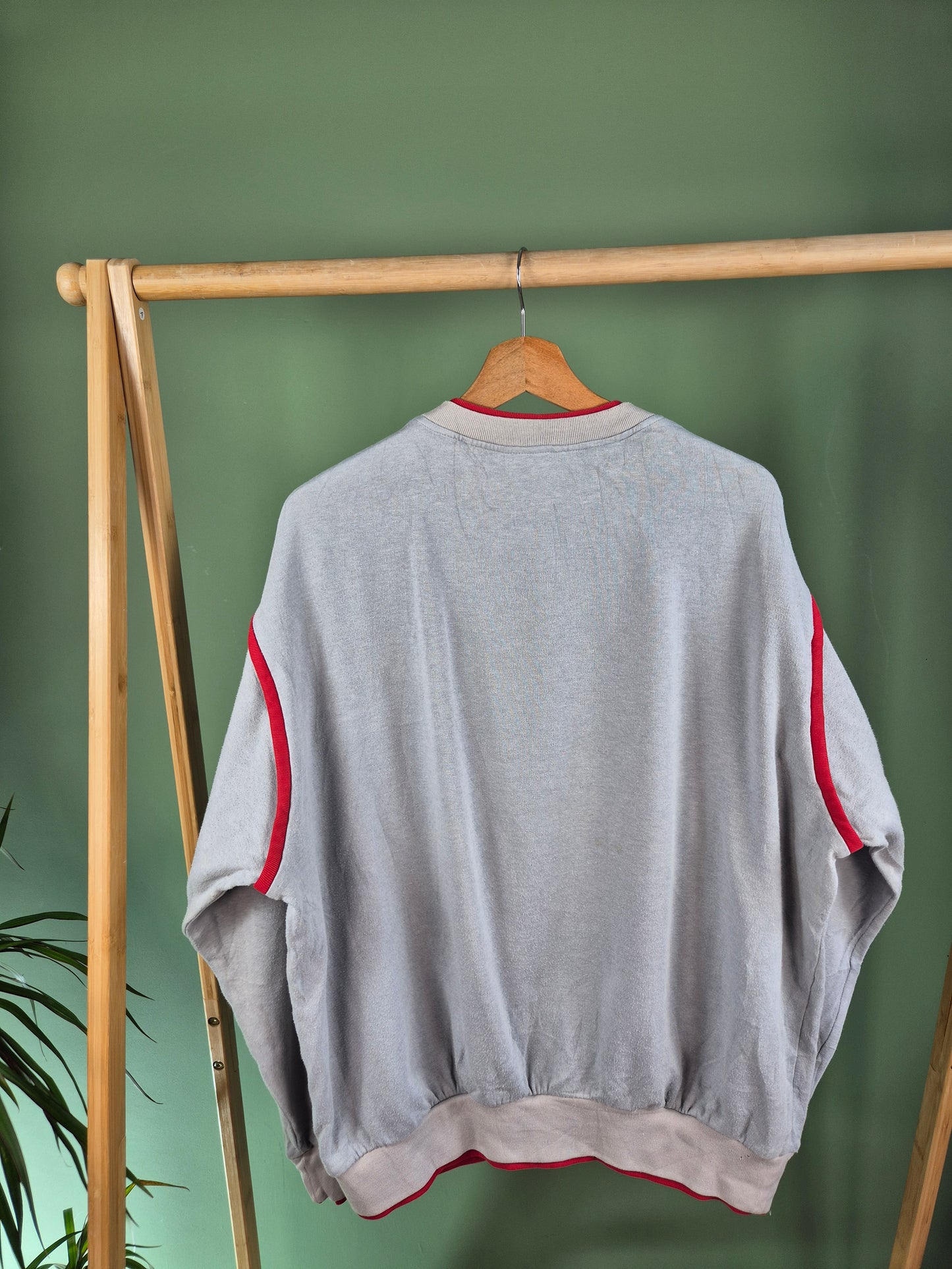 Lacoste 90s Chest Logo Sweater Heren | Blauw | Maat L