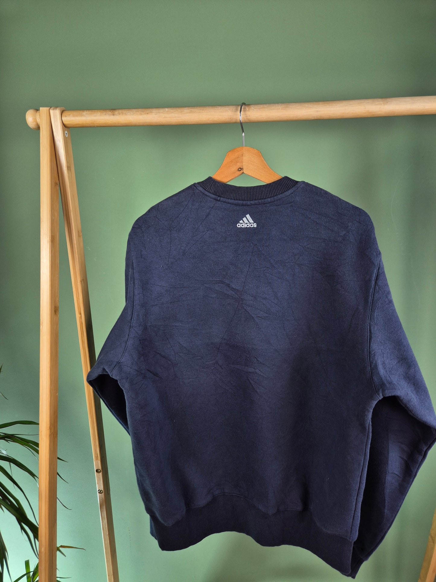 Adidas Sweater Dames | Blauw | Maat M