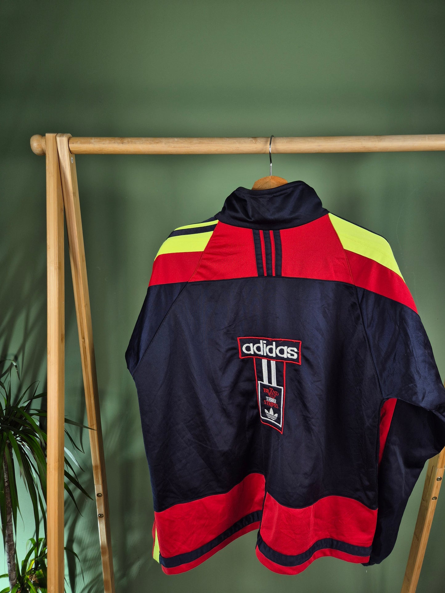 Adidas 90s Track Jacket Dames | Blauw | Maat M