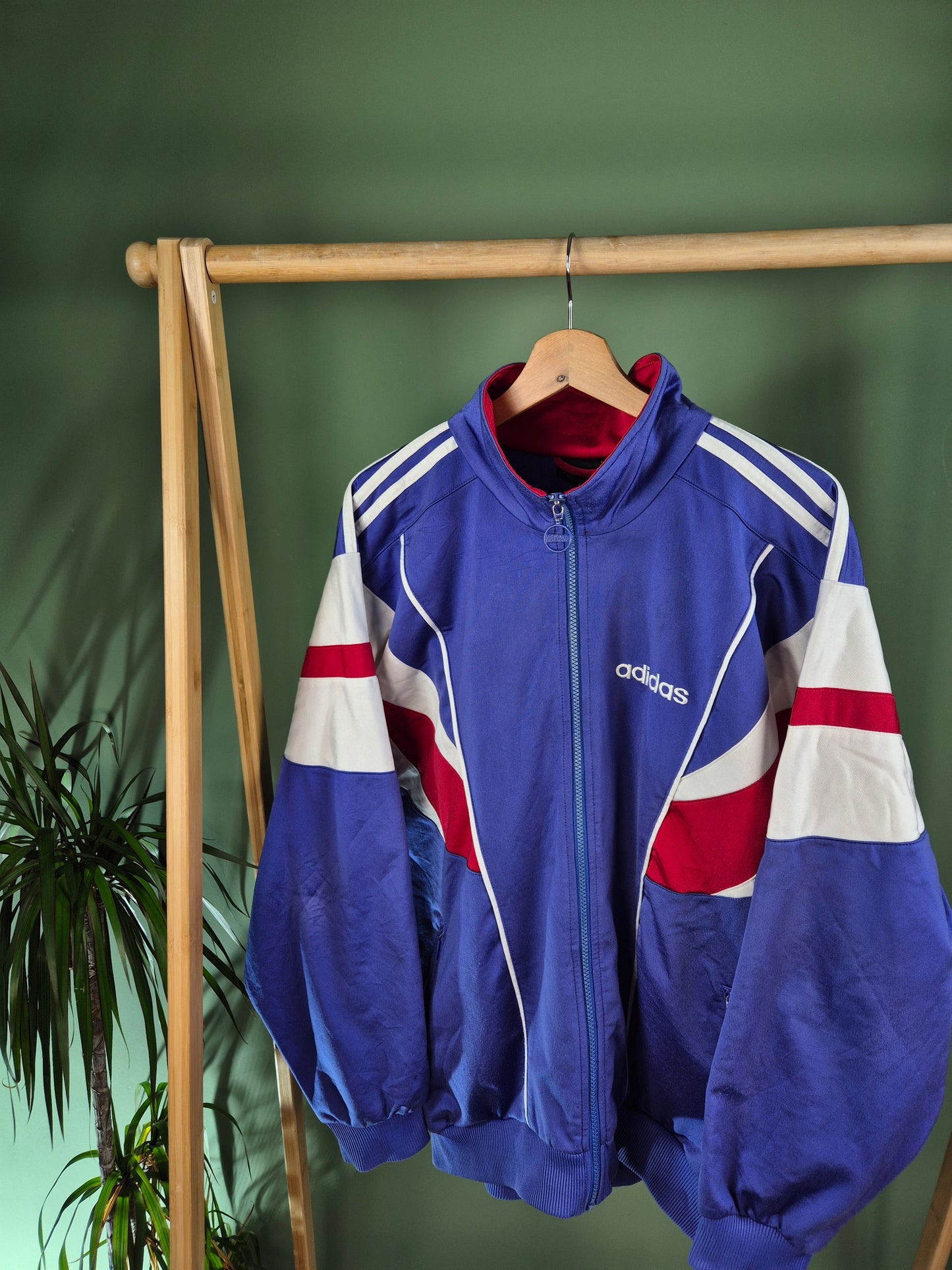 Adidas 80s Track Jacket Heren | Paars | Maat M