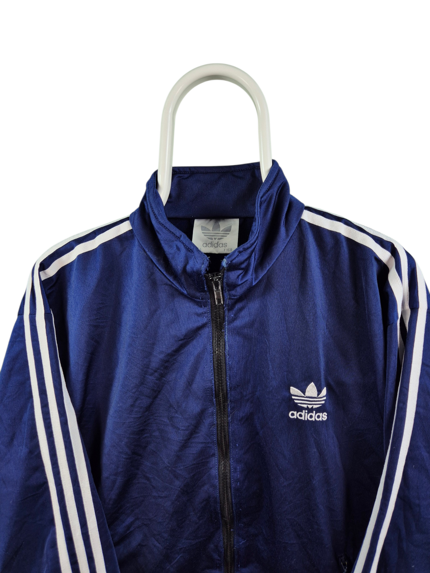Adidas 80s 3 Stripes Track Jacket Heren | Blauw | Maat S