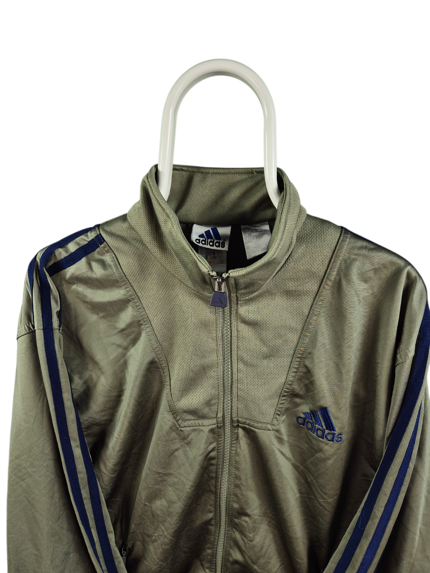 Adidas 90s 3 Stripes Track Jacket Heren | Groen | Maat M