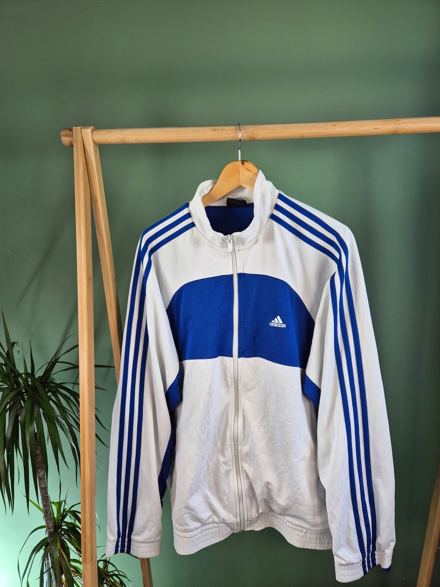 Adidas 3 Stripes Jack Heren | Wit | Maat L