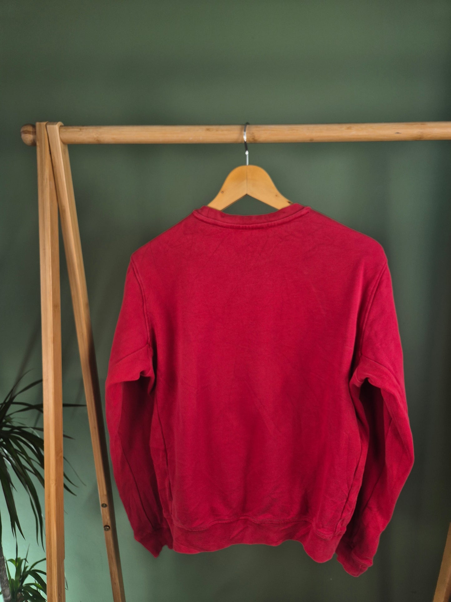 Lacoste Chest Logo Sweater Dames | Rood | Maat S