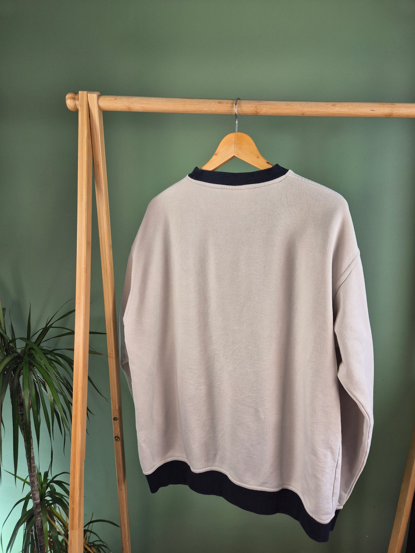 Reebok 90s Sweater Heren | Beige | Maat L