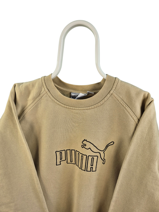 Puma 90s Sweater Heren | Bruin | Maat L