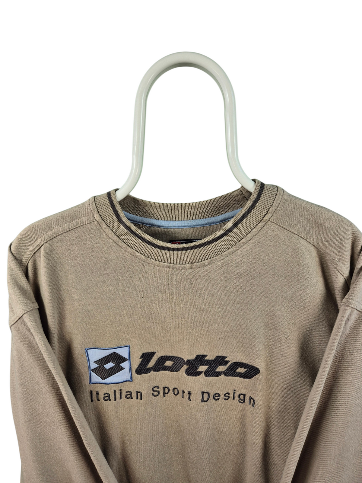 Lotto 90s Sweater Heren | Bruin | Maat M