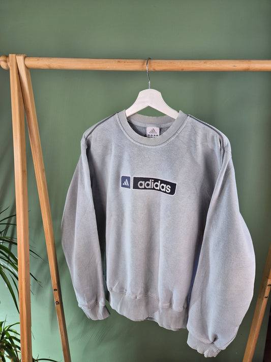 Adidas Sweatshirt Dames | Blauw | Maat S