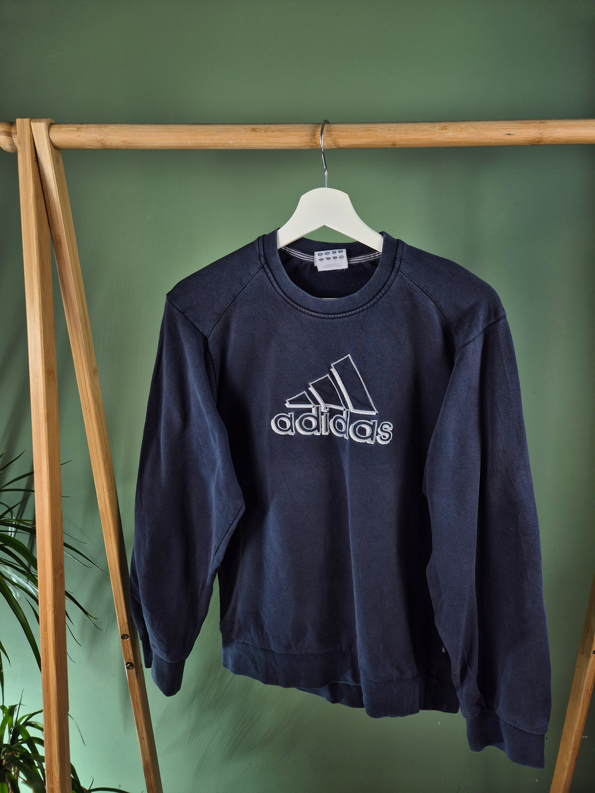 Adidas Sweater Dames | Blauw | Maat S