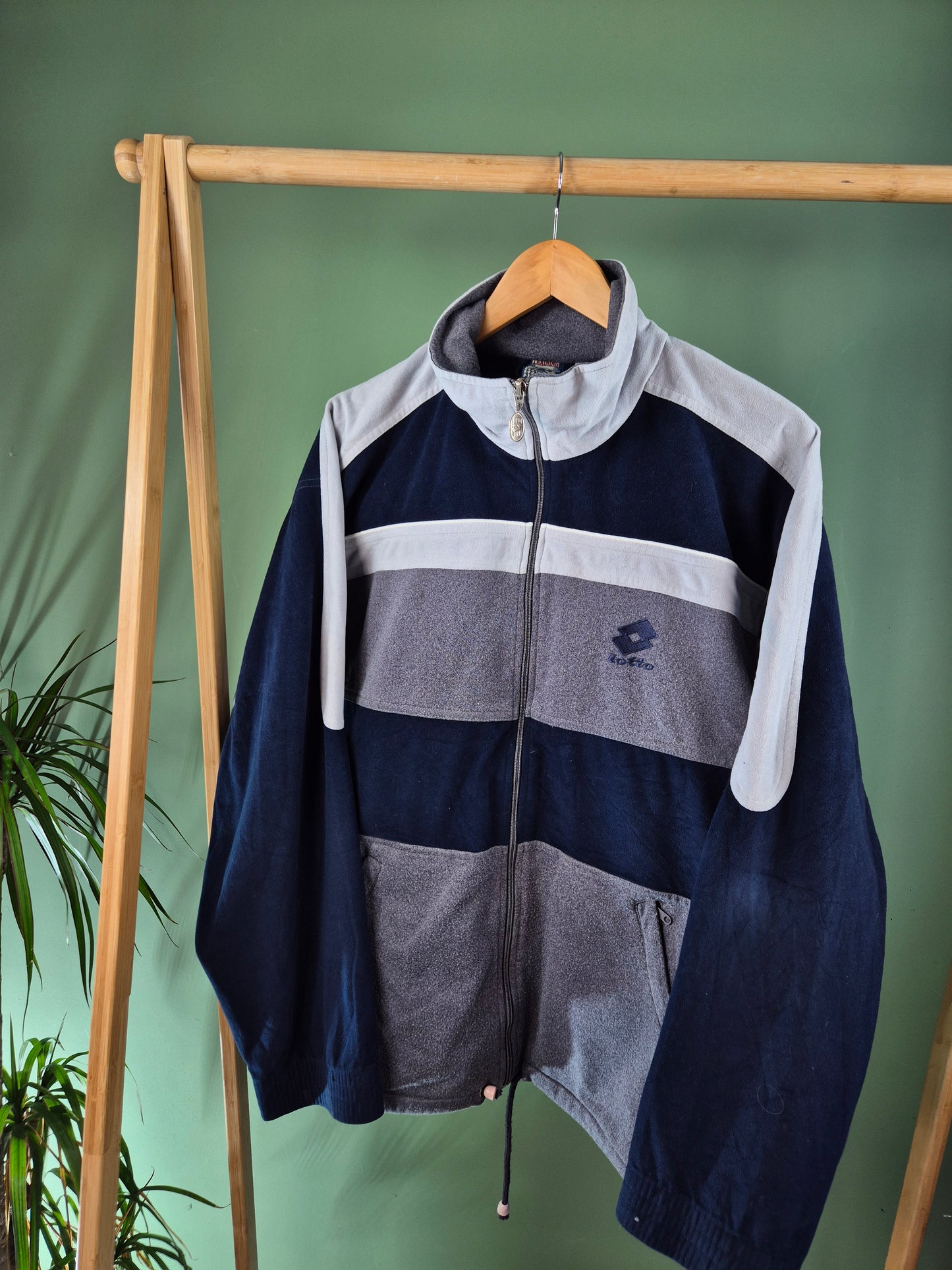 Lotto 90s Vest Heren | Blauw | Maat L