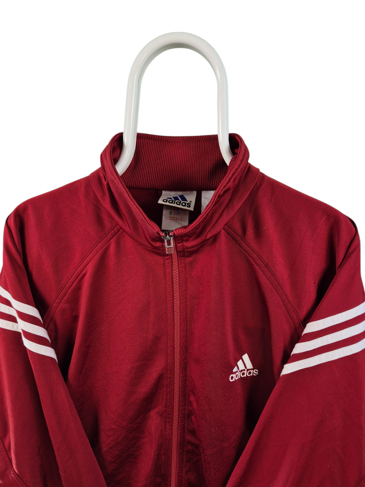 Adidas 90s 3-Stripes Vest Heren | Rood | Maat M