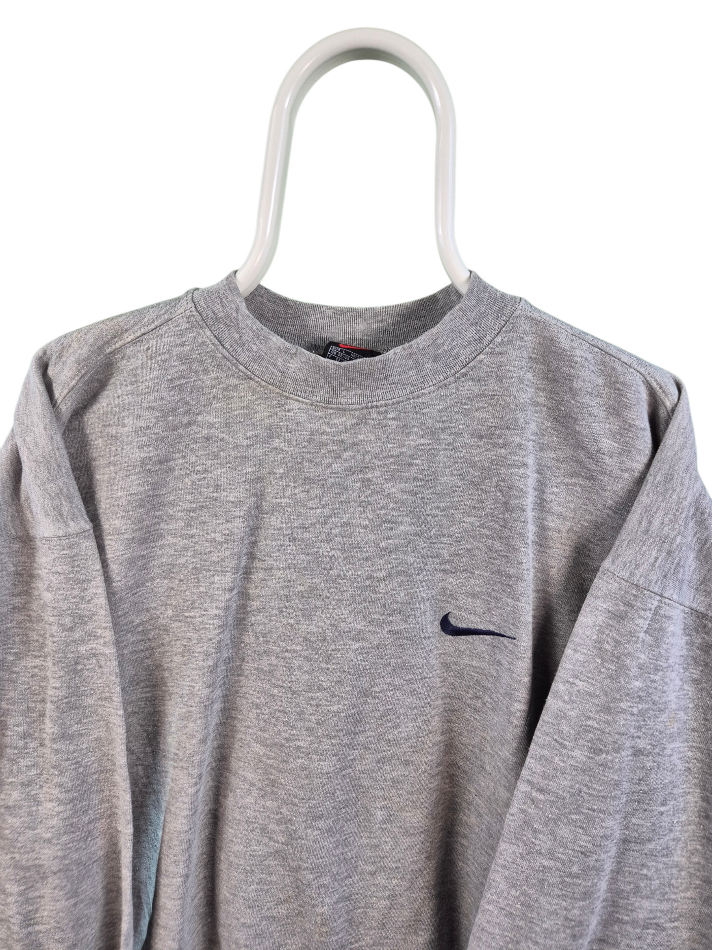 Nike Chest Swoosh Sweater Dames | Grijs | Maat L