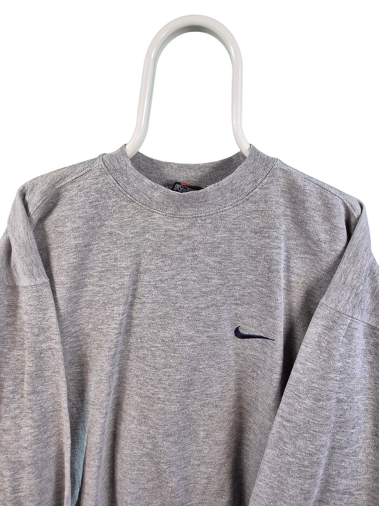 Nike Chest Swoosh Sweater Dames | Grijs | Maat L