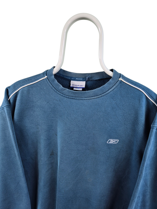 Reebok 90s Chest Logo Sweater Dames | Blauw | Maat M