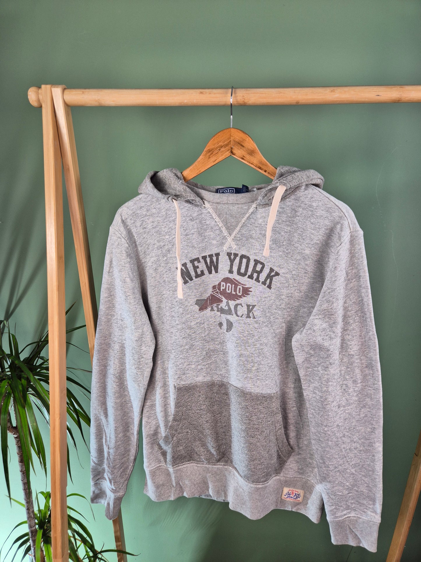 Ralph Lauren Hooded Sweater Heren | Grijs | Maat S